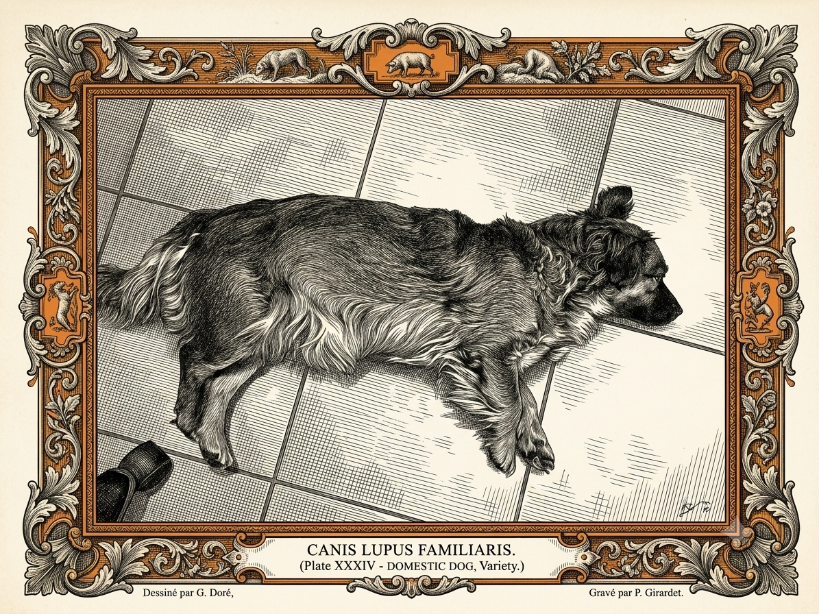 Winnis, the favorite of many. Shy with strangers, silky coat like a long-haired labrador. Rarely barks.